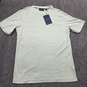 Cole Haan Golf Mens Medium Silt Green Pima Cotton T-Shirt - New